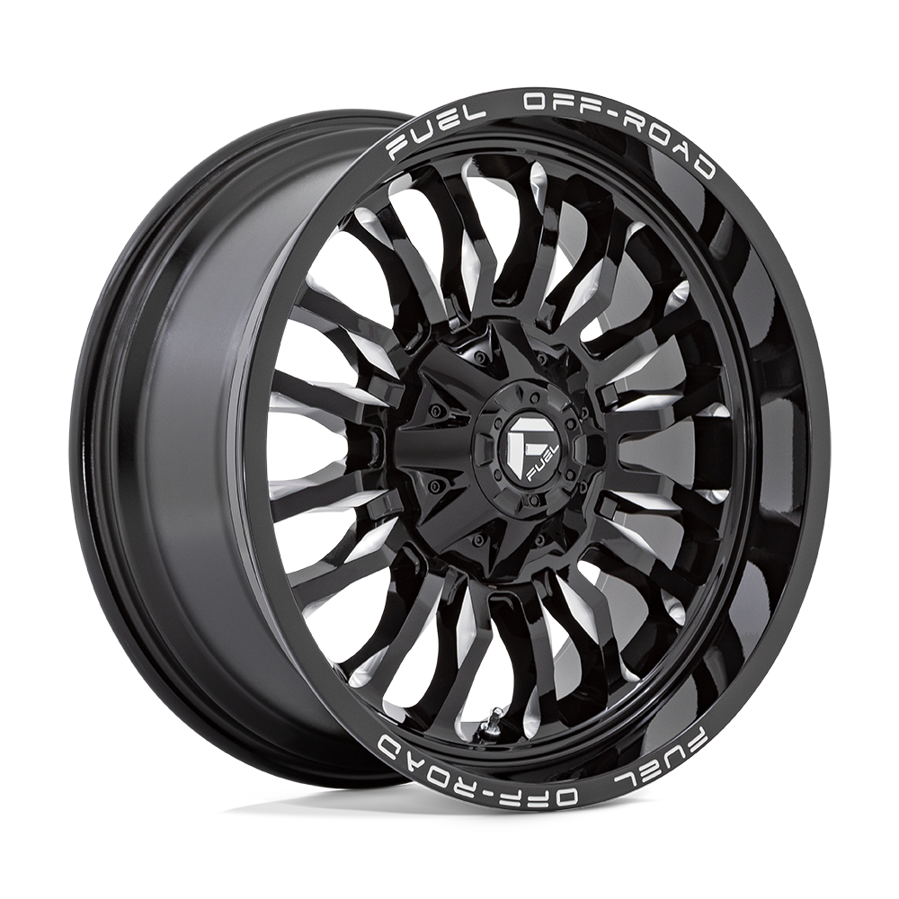 20x10 Fuel Offroad Wheels D795 ARC 5x127/5x139.7 -18 offset 87.1 hub BLACK - D79520005747