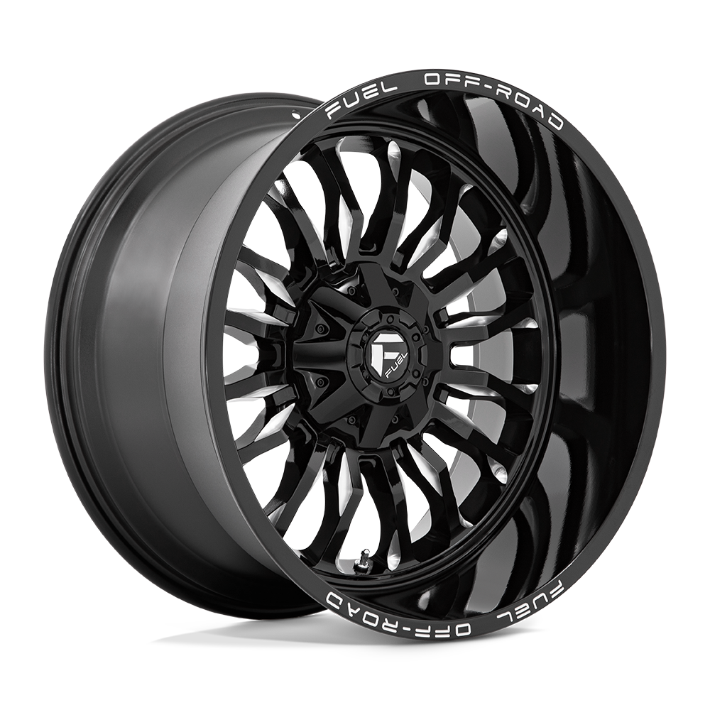 22x12 Fuel Offroad Wheels D795 ARC 5x114.3/5x127 -44 offset 78.1 hub BLACK - D79522202647
