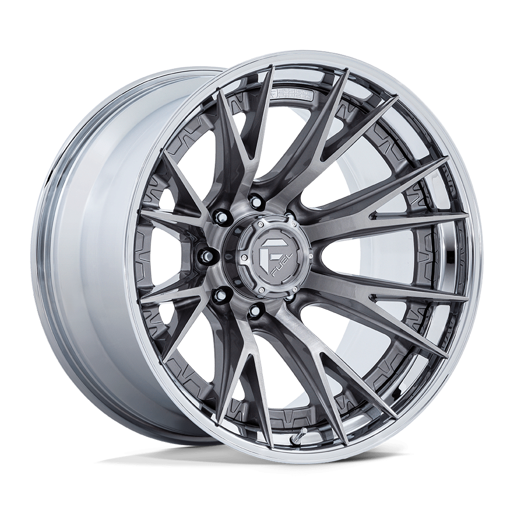 22x10 Fuel Offroad Wheels FC402 CATALYST 8x180 -18 offset 124.2 hub GRAY - FC402AP22108818N