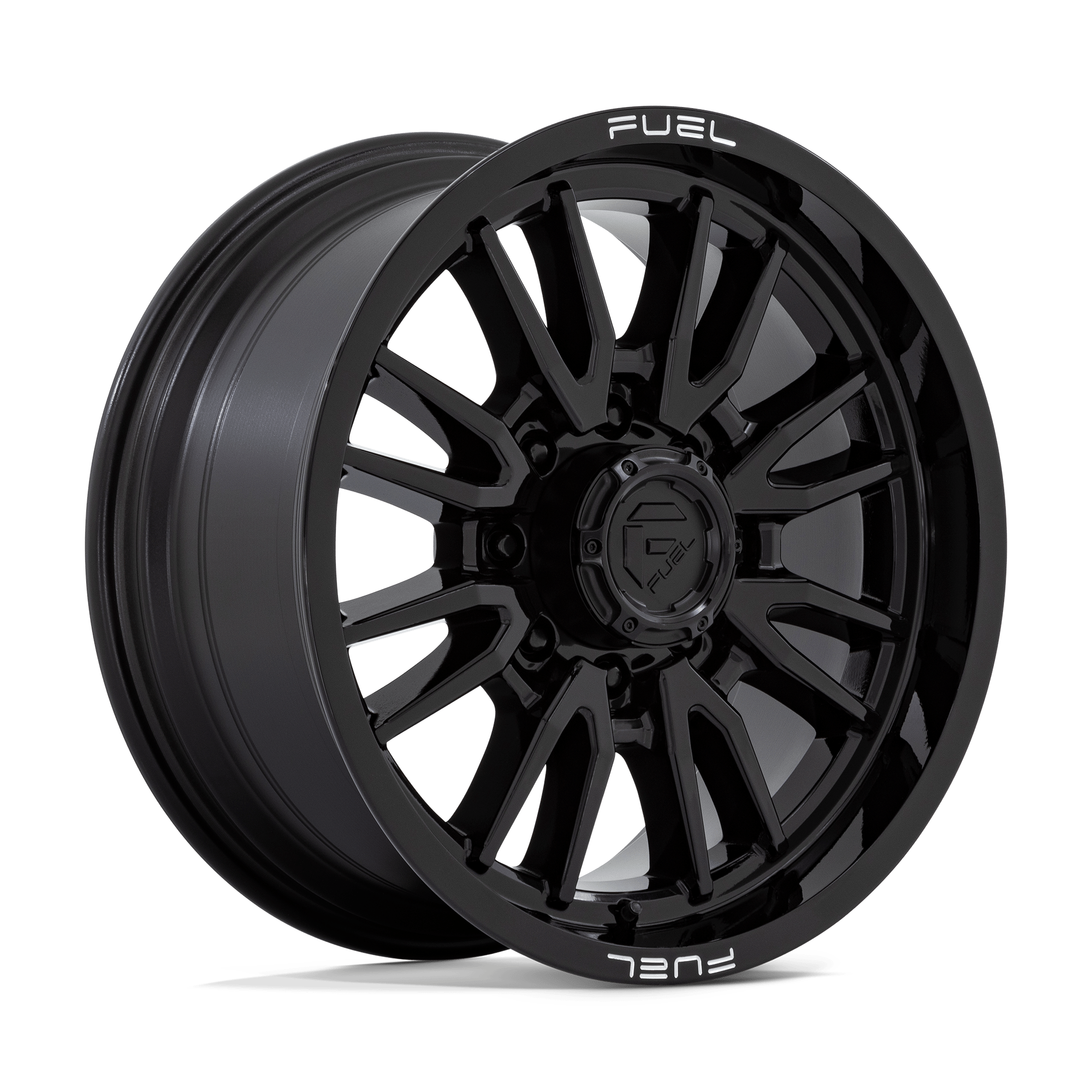 20x9 Fuel Offroad Wheels D760 CLASH 8x165.1 20 offset 125.1 hub BLACK - D76020908257
