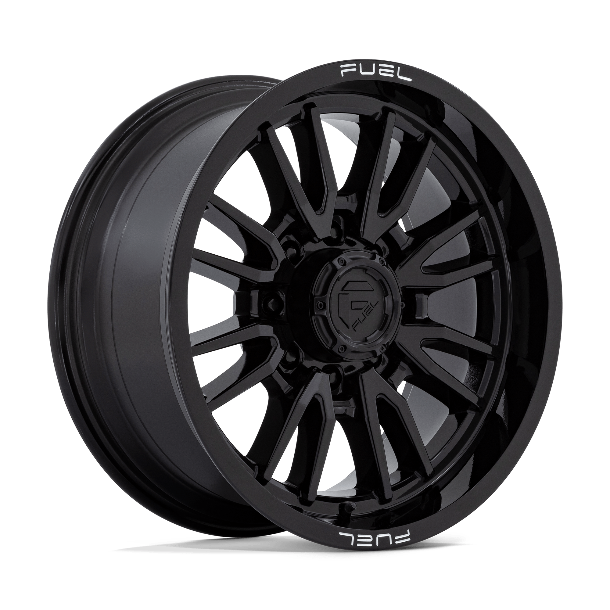 20x9 Fuel Offroad Wheels D760 CLASH 8x180 1 offset 124.2 hub BLACK - D76020901850