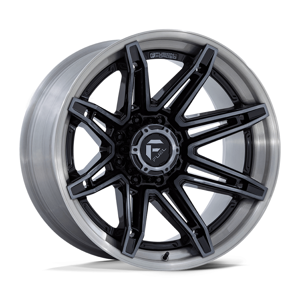20x10 Fuel Offroad Wheels FC401 BRAWL 8x180 -18 offset 124.2 hub GRAY - FC401BT20108818N