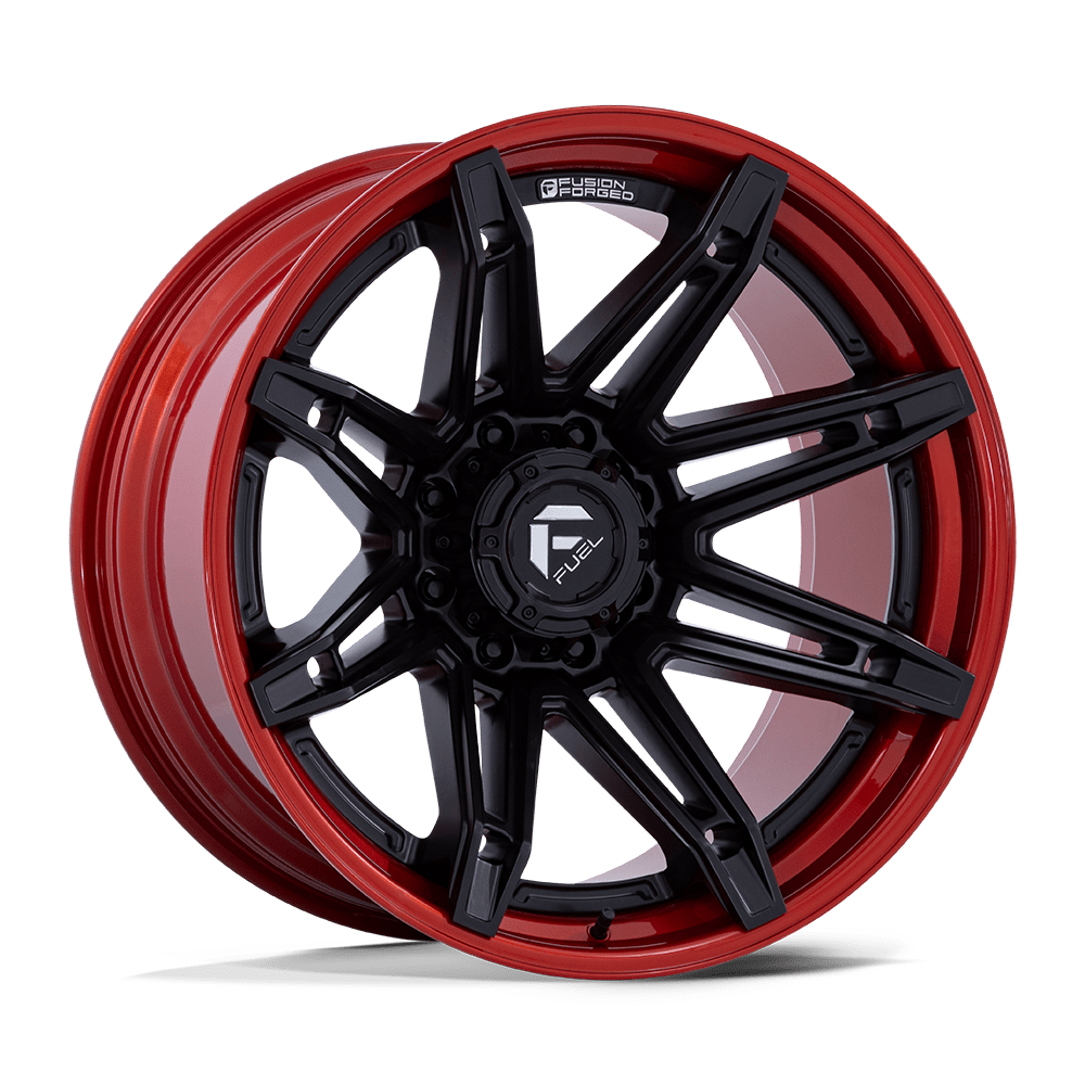 24x12 Fuel Offroad Wheels FC401 BRAWL 6x139.7 -44 offset 106.1 hub BLACK - FC401MQ24126844N