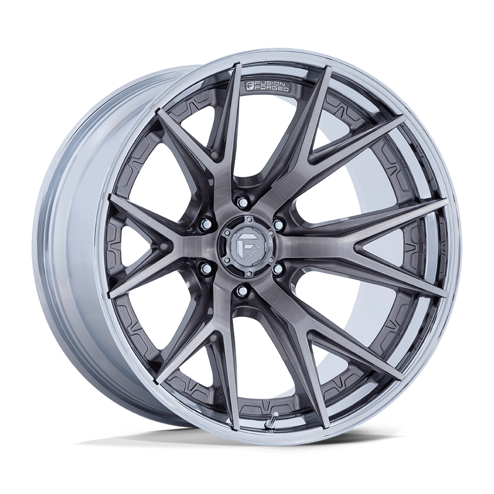 24x12 Fuel Offroad Wheels FC402 CATALYST 6x135 -44 offset 87.1 hub GRAY - FC402AP24126344N