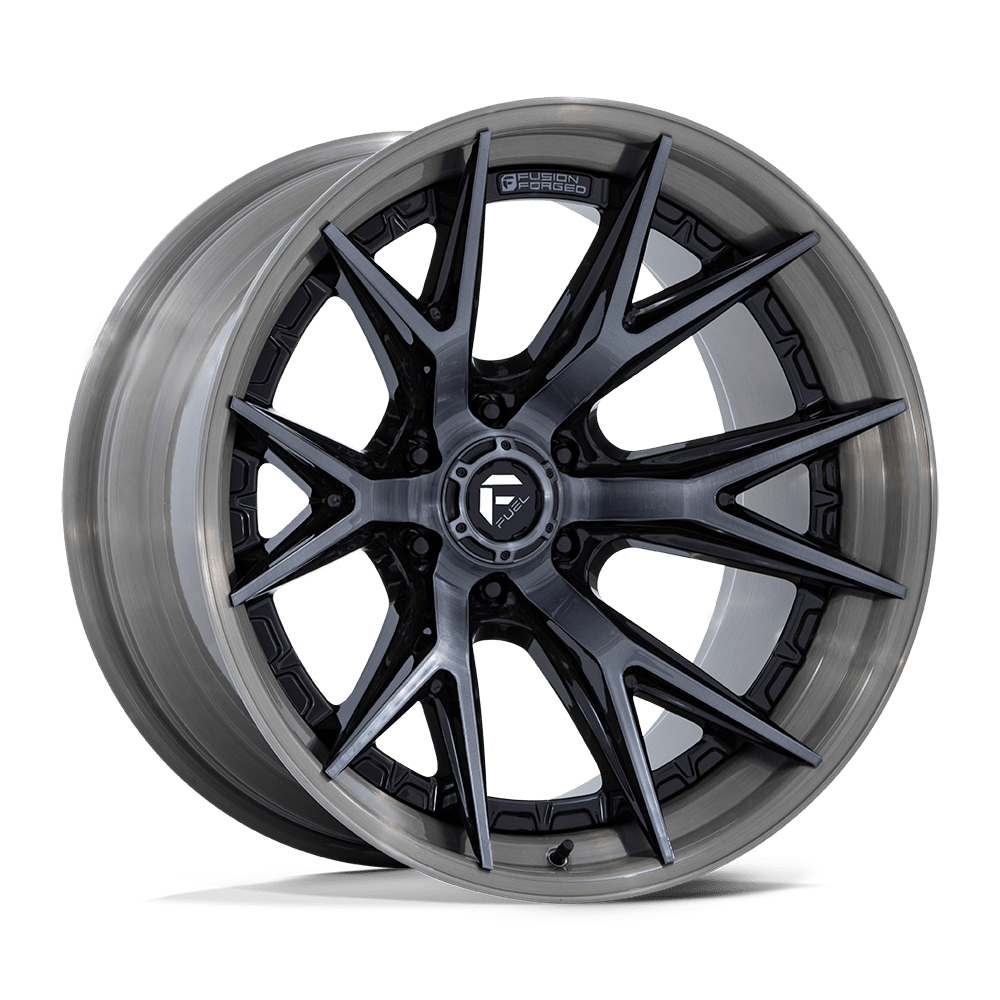 22x10 Fuel Offroad Wheels FC402 CATALYST 6x139.7 -18 offset 106.1 hub GRAY - FC402BT22106818N