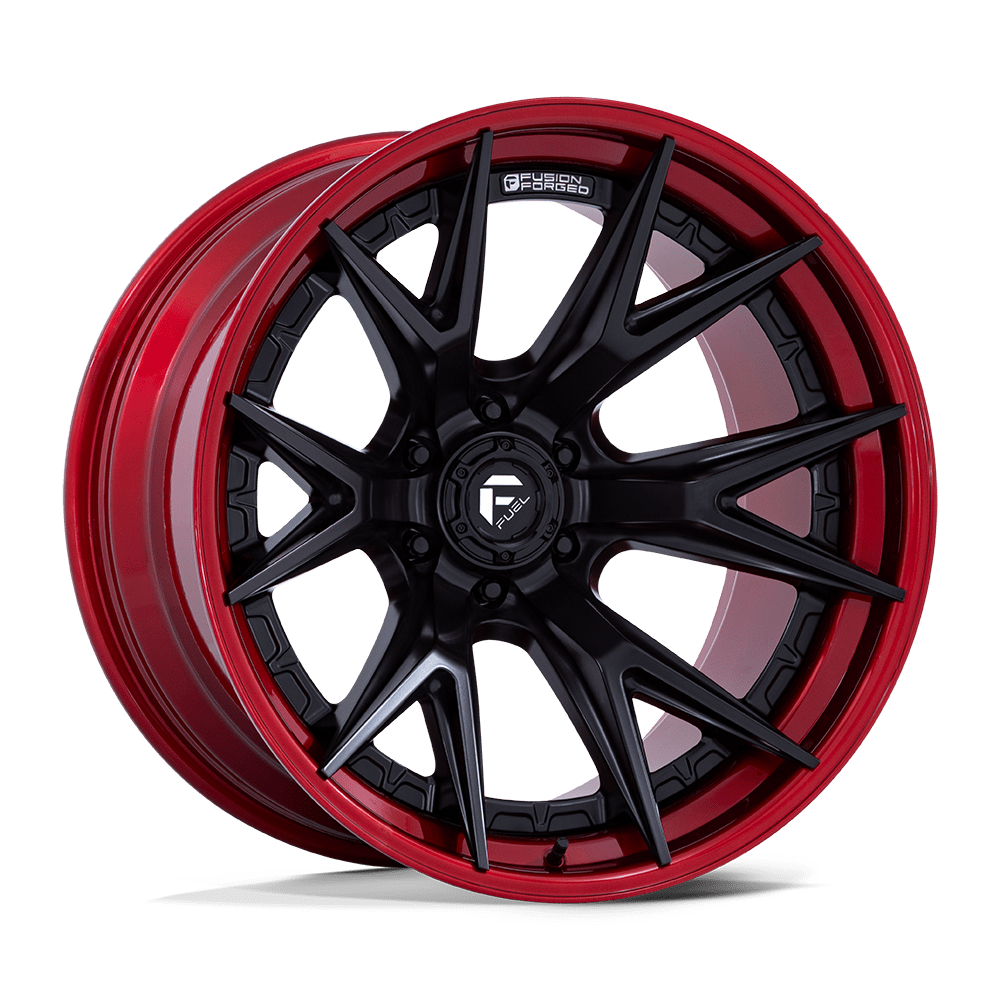 24x12 Fuel Offroad Wheels FC402 CATALYST 6x139.7 -44 offset 106.1 hub BLACK - FC402MQ24126844N