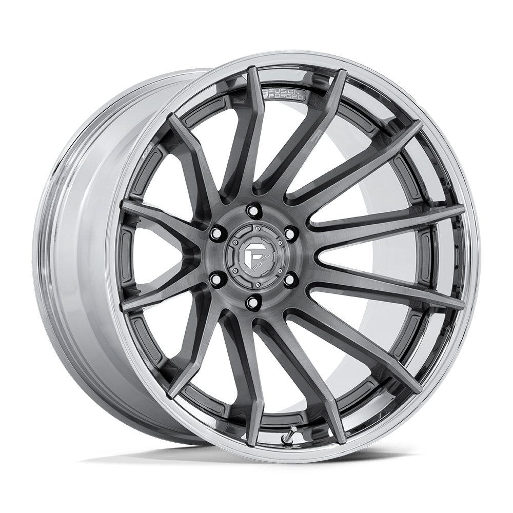 22x12 Fuel Offroad Wheels FC403 BURN 6x139.7 -44 offset 106.1 hub GRAY - FC403AP22126844N