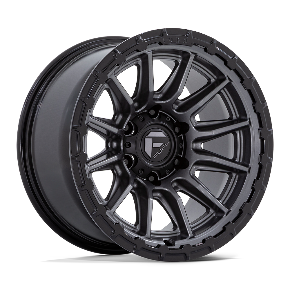 17x8.5 Fuel Offroad Wheels FC866 PISTON 6x135 25 offset 87.1 hub GUN METAL - FC866AB17856325
