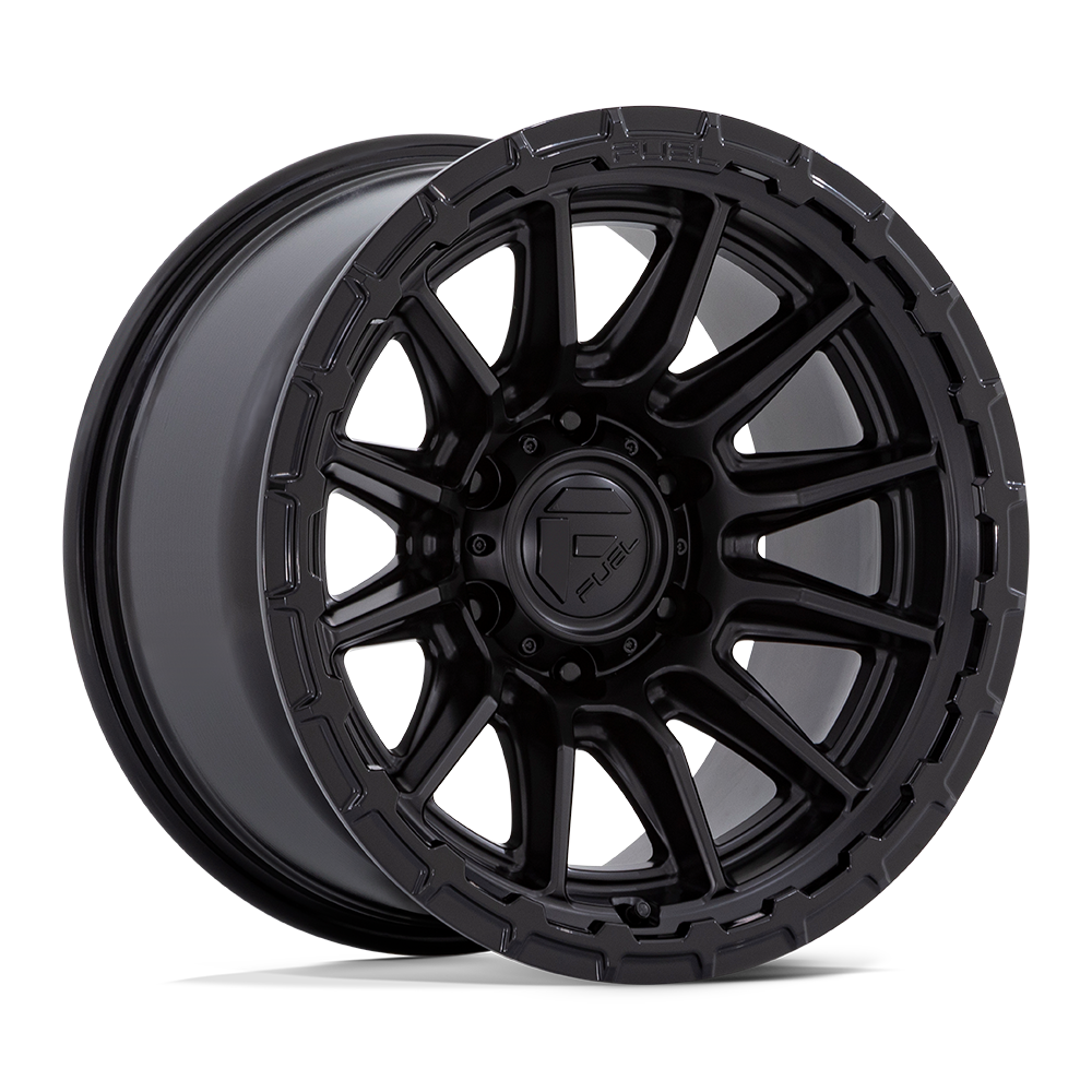 17x8.5 Fuel Offroad Wheels FC866 PISTON 6x135 25 offset 87.1 hub BLACK - FC866MX17856325