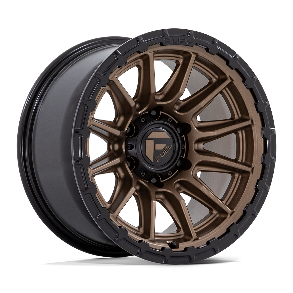 22x9.5 Fuel Offroad Wheels FC866 PISTON 6x135 20 offset 87.1 hub BRONZE - FC866ZB22956320