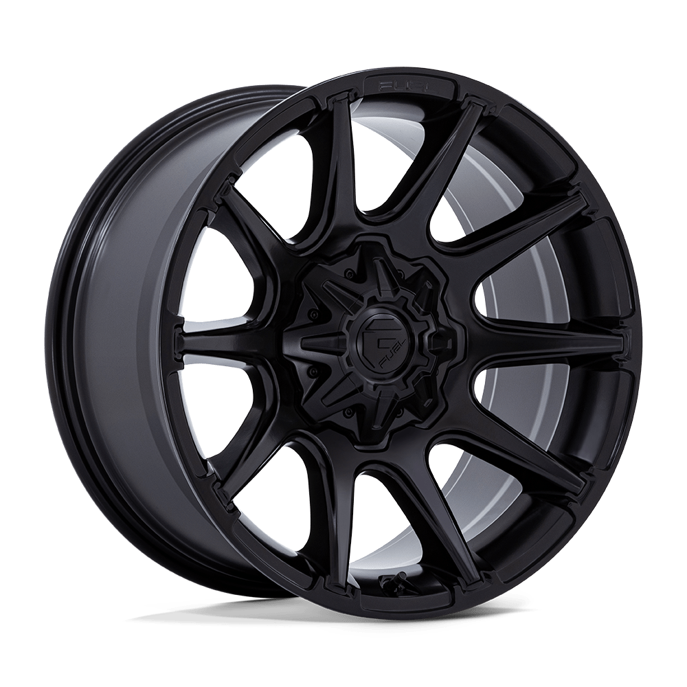 20x10 Fuel Offroad Wheels FC880 SUPER C 8x165.1 -18 offset 125.1 hub BLACK - FC880MX20108018N