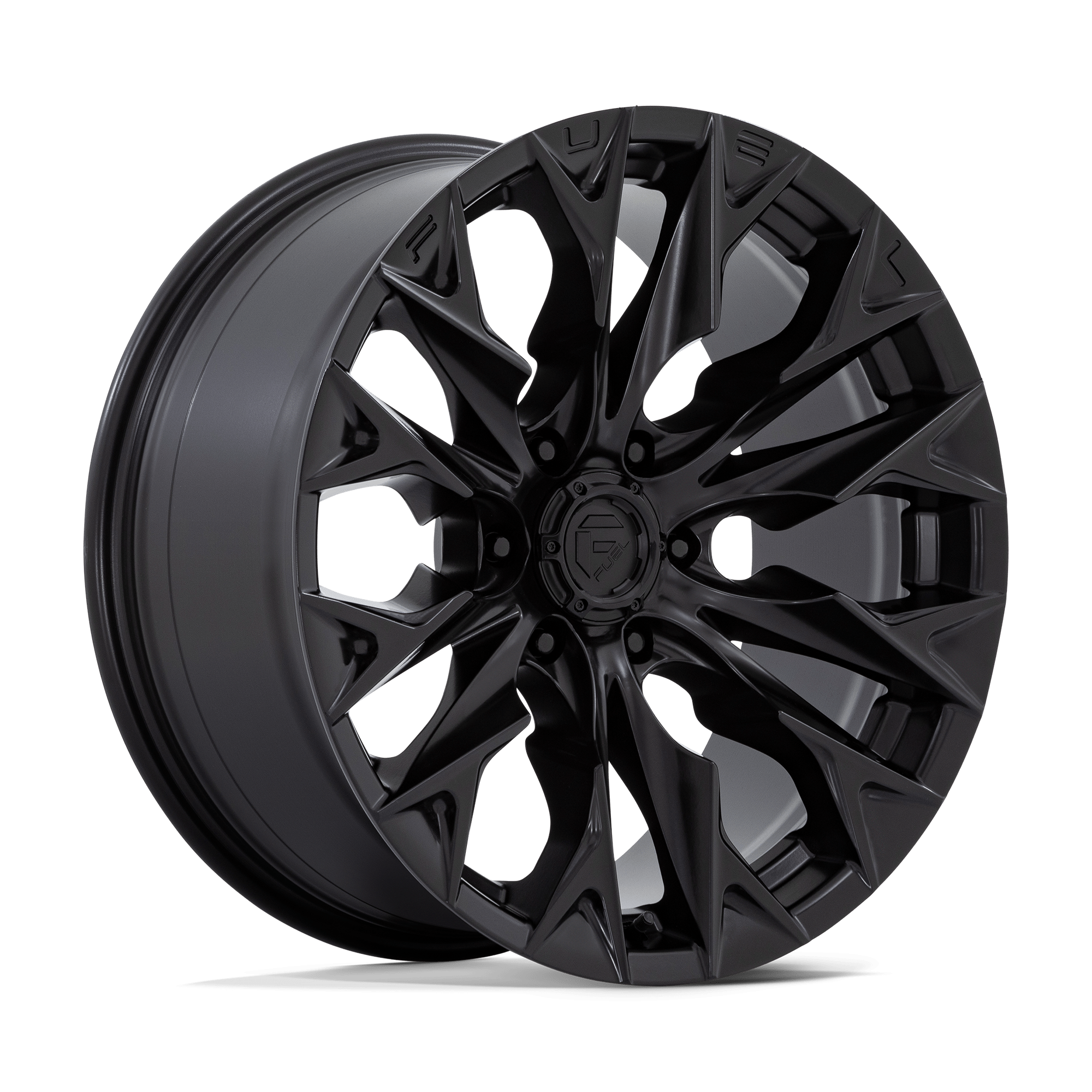 20x9 Fuel Offroad Wheels D804 FLAME 6x135 1 offset 87.1 hub BLACK - D80420908950