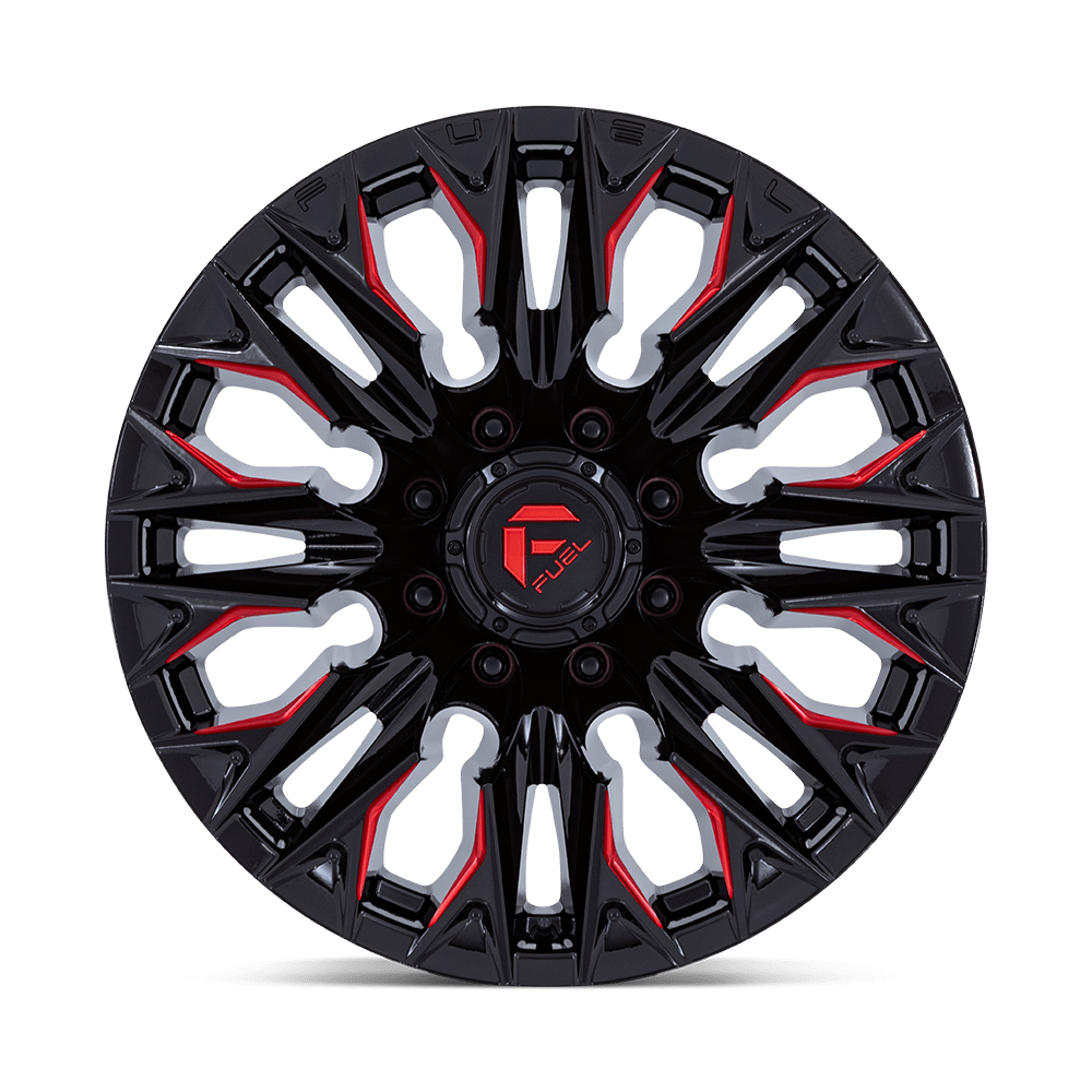 20x9 Fuel Offroad Wheels D823 FLAME 8x170 20 offset 125.1 hub BLACK - D82320901757