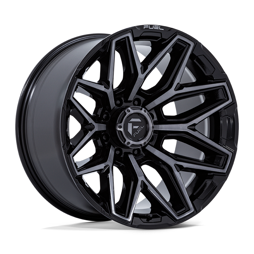 20x9 Fuel Offroad Wheels FLUX 8x180 1 offset 124.2 hub BLACK - FC854BT20908801
