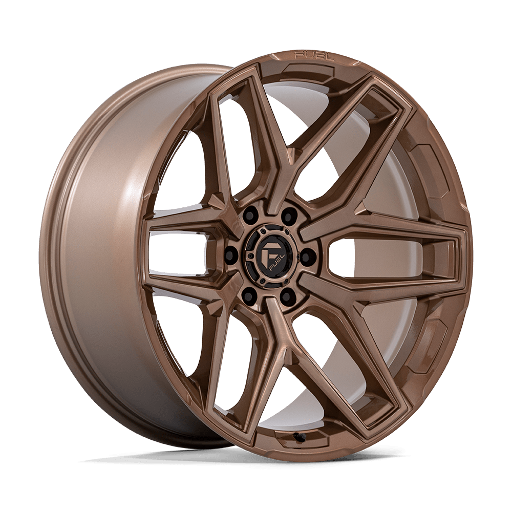 22x12 Fuel Offroad Wheels FLUX 6x139.7 -44 offset 106.1 hub BRONZE - FC854ZR22126844N