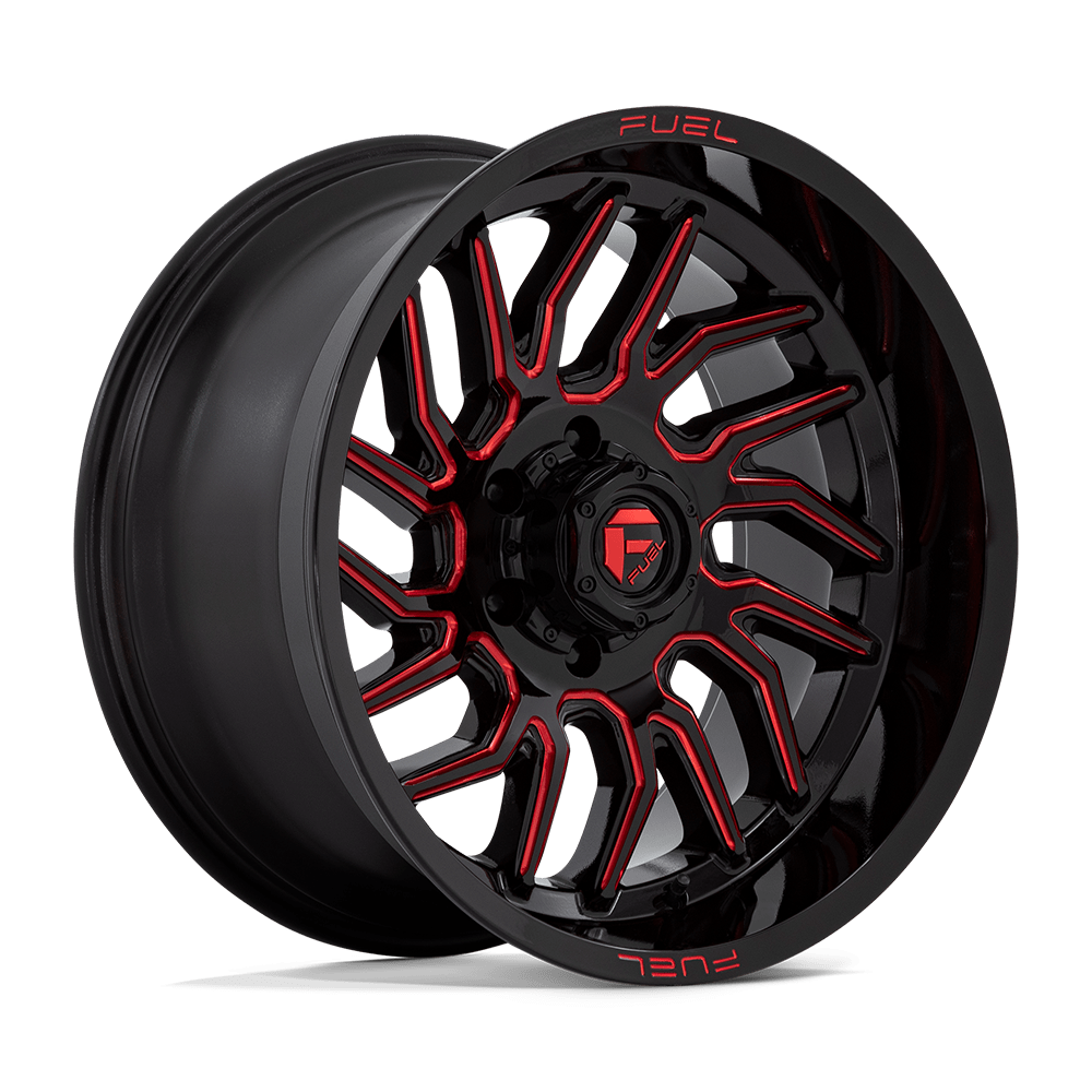 20x10 Fuel Offroad Wheels D808 HURRICANE 6x135 -18 offset 87.1 hub BLACK - D80820008947