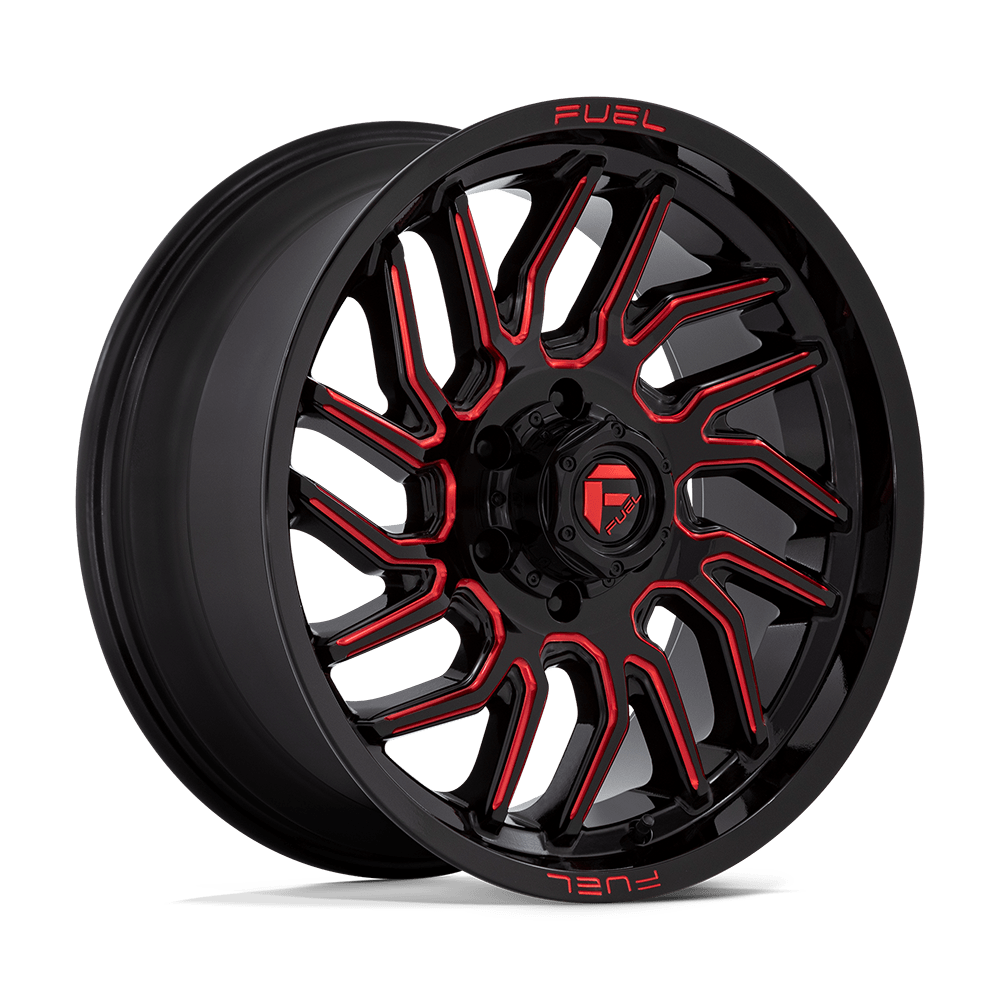 20x9 Fuel Offroad Wheels D808 HURRICANE 6x135 20 offset 87.1 hub BLACK - D80820908957