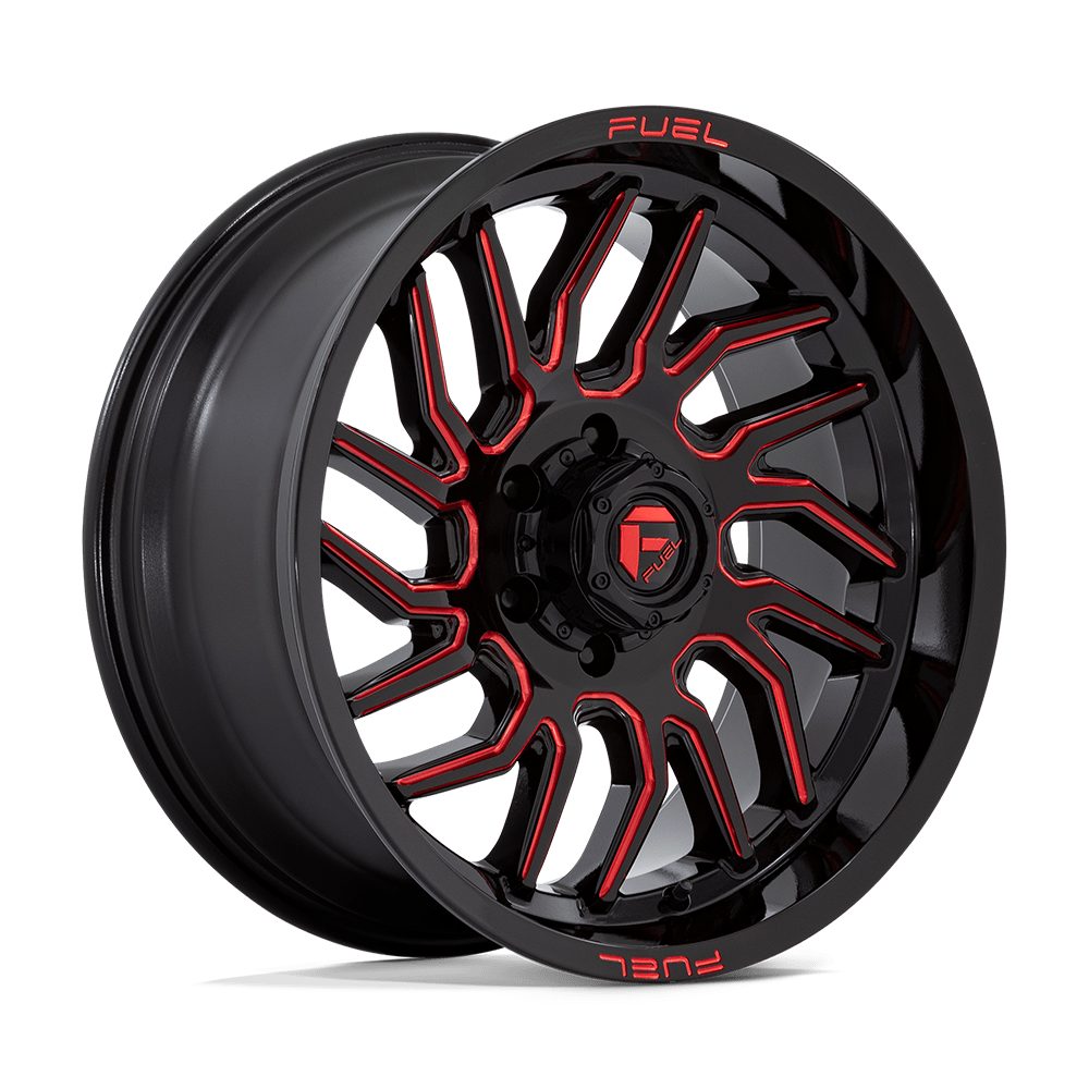 20x9 Fuel Offroad Wheels D808 HURRICANE 6x135 1 offset 87.1 hub BLACK - D80820908950