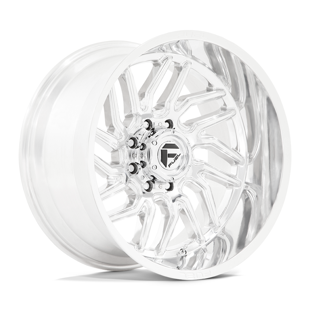22x12 Fuel Offroad Wheels D809 HURRICANE 8x180 -44 offset 124.2 hub POLISHED - D80922201847