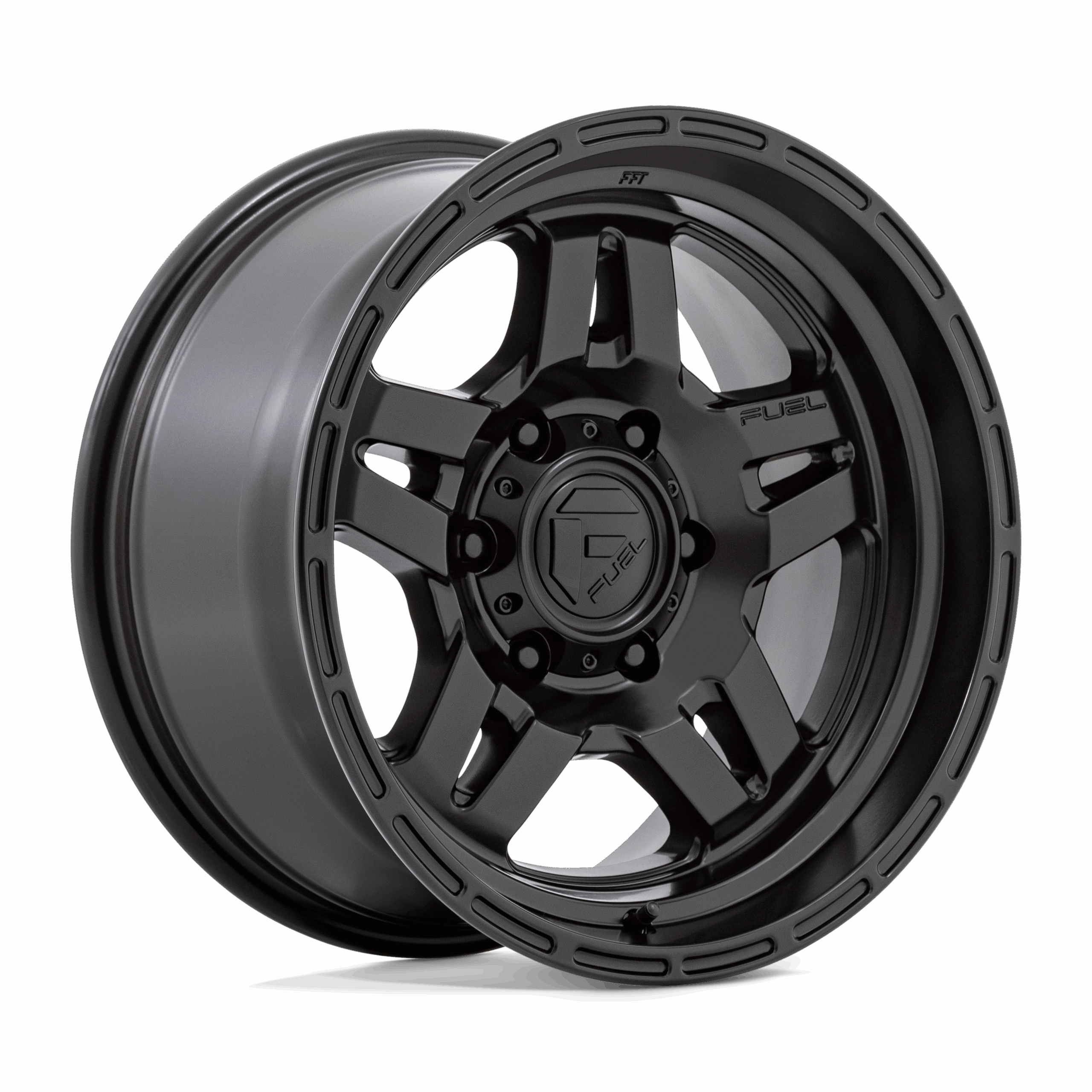 18x9 Fuel Offroad Wheels D799 OXIDE 5x127 1 offset 71.5 hub BLACK - D79918907550