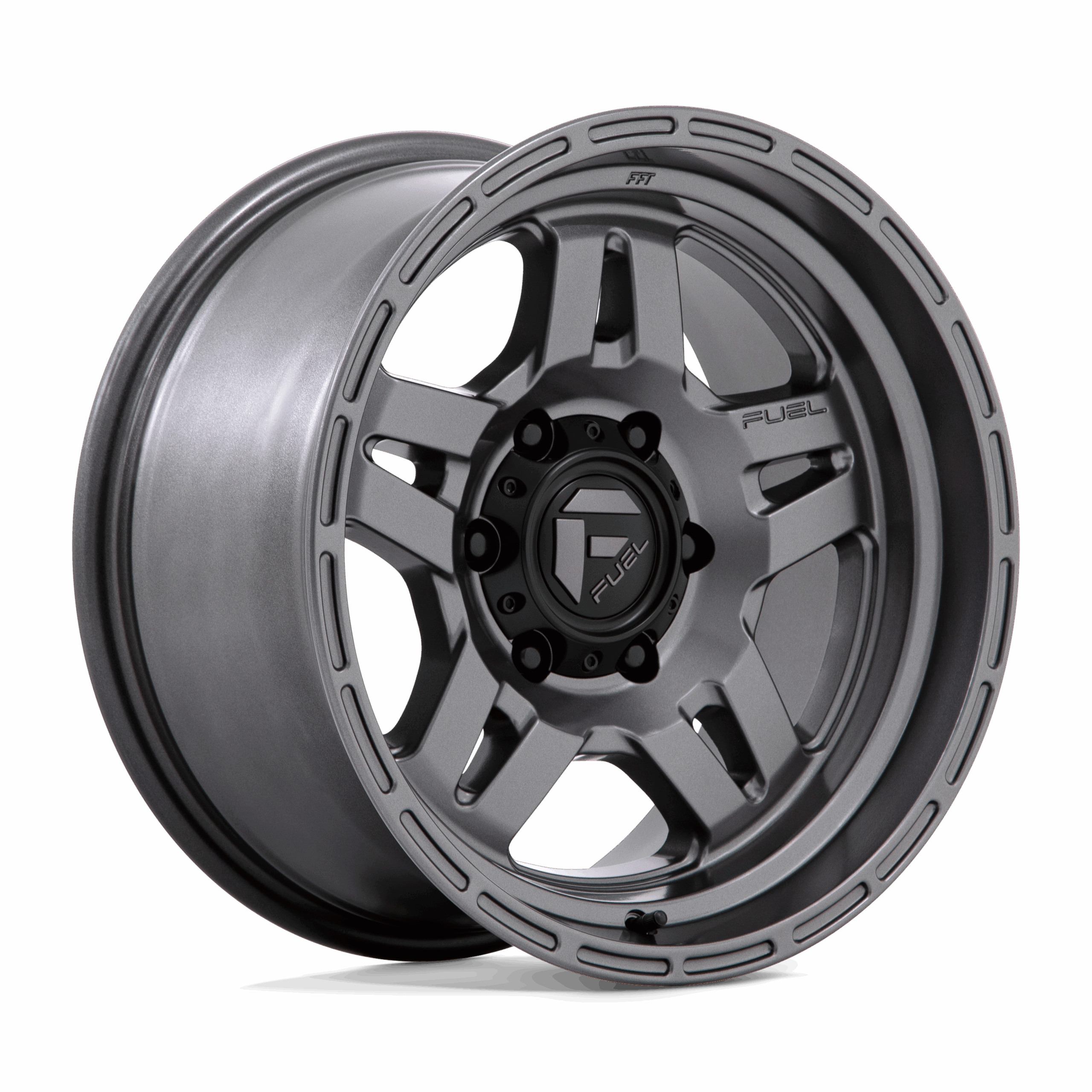 17x8.5 Fuel Offroad Wheels D801 OXIDE 6x139.7 -10 offset 106.1 hub GRAY - D80117858445