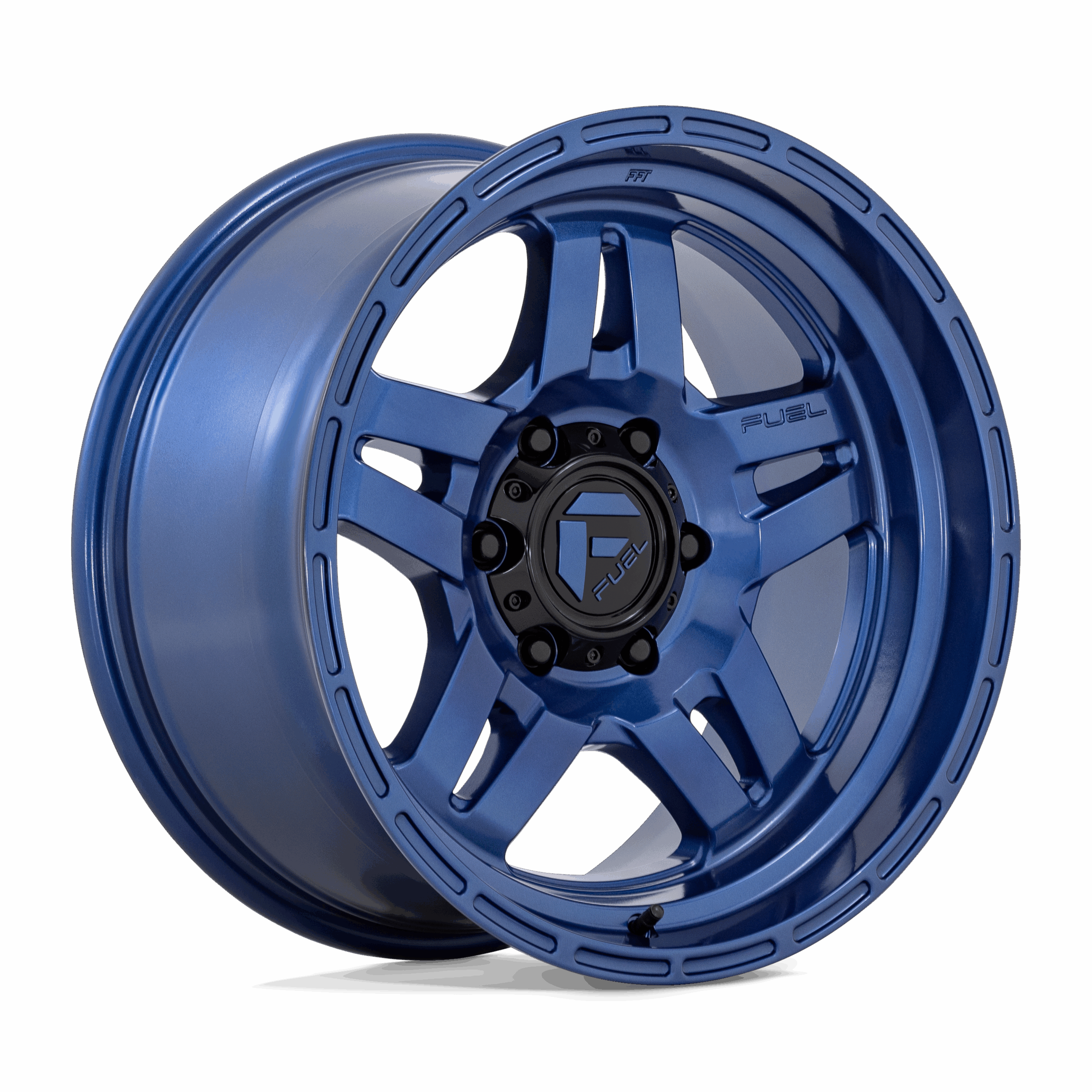 18x9 Fuel Offroad Wheels D802 OXIDE 6x135 1 offset 87.1 hub BLUE - D80218908950
