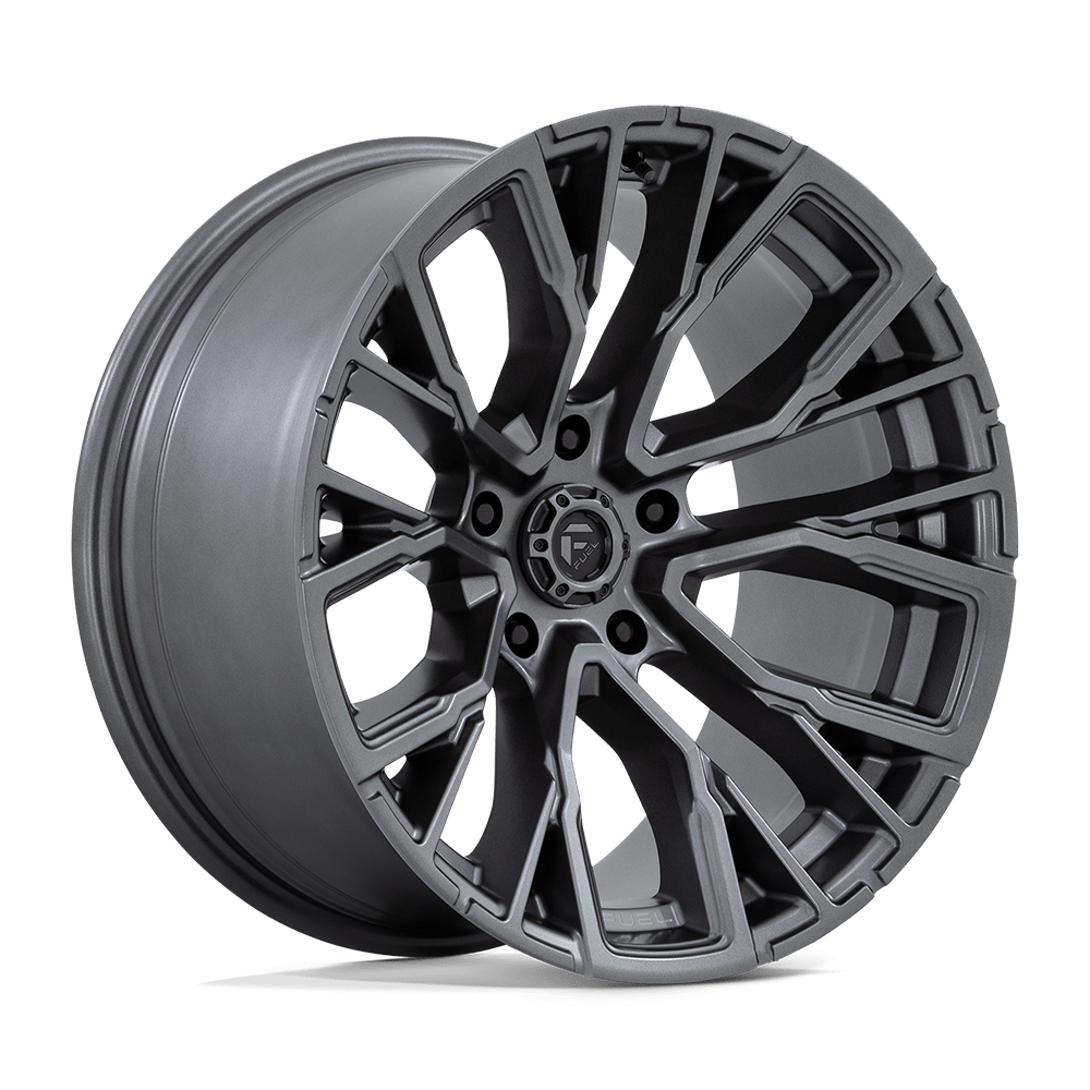 20x10 Fuel Offroad Wheels D848 REBAR 5x127 -18 offset 71.5 hub GRAY - D84820007547
