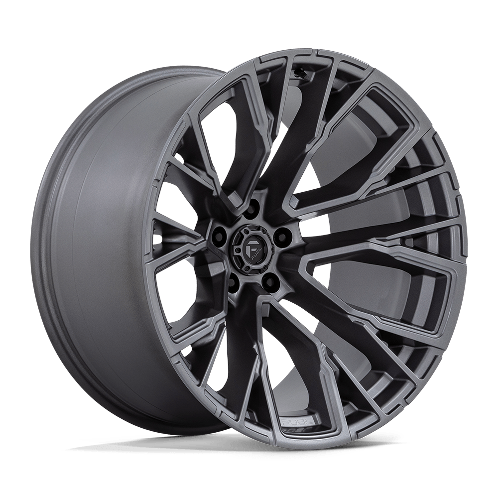 22x12 Fuel Offroad Wheels D848 REBAR 5x127 -44 offset 71.5 hub GRAY - D84822207547
