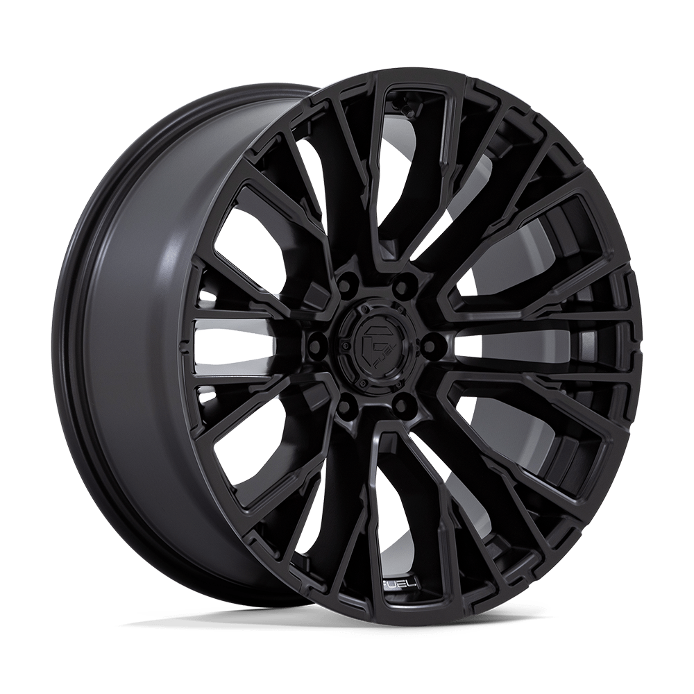 20x9 Fuel Offroad Wheels D847 REBAR 6x135 1 offset 87.1 hub BLACK - D84720908950