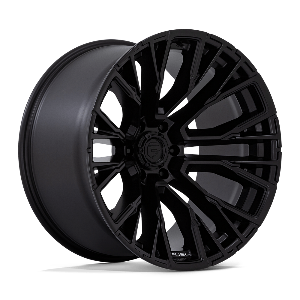 22x12 Fuel Offroad Wheels D847 REBAR 6x139.7 -44 offset 106.1 hub BLACK - D84722208447