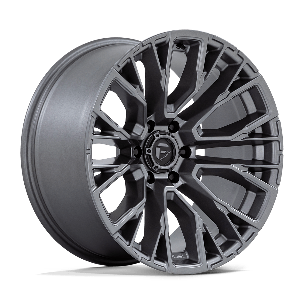 20x10 Fuel Offroad Wheels D848 REBAR 6x135 -18 offset 87.1 hub GRAY - D84820008947