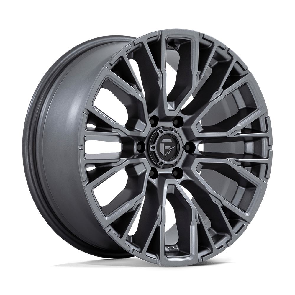 20x9 Fuel Offroad Wheels D848 REBAR 6x139.7 20 offset 106.1 hub GRAY - D84820908457