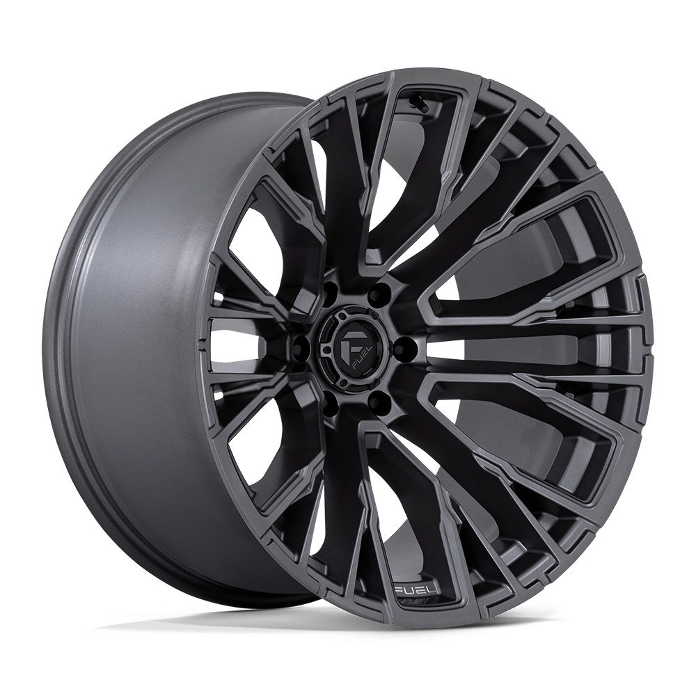 22x12 Fuel Offroad Wheels D848 REBAR 6x139.7 -44 offset 106.1 hub GRAY - D84822208447