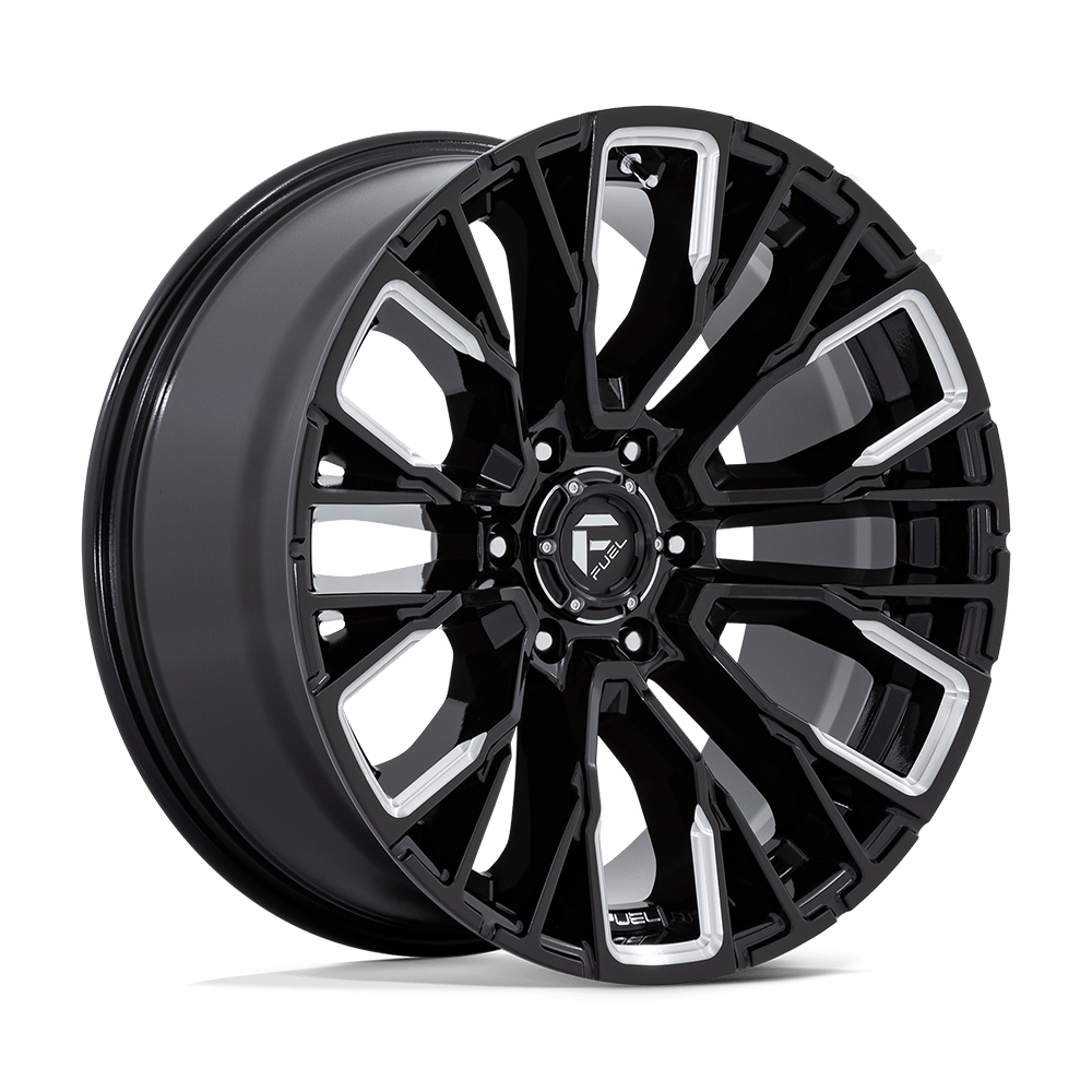 20x9 Fuel Offroad Wheels D849 REBAR 6x135 1 offset 87.1 hub BLACK - D84920908950