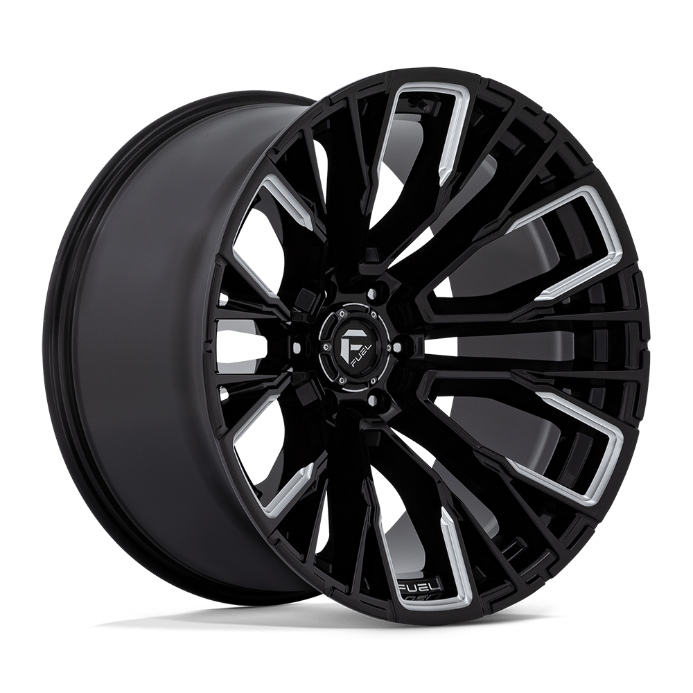 22x12 Fuel Offroad Wheels D849 REBAR 6x135 -44 offset 87.1 hub BLACK - D84922208947