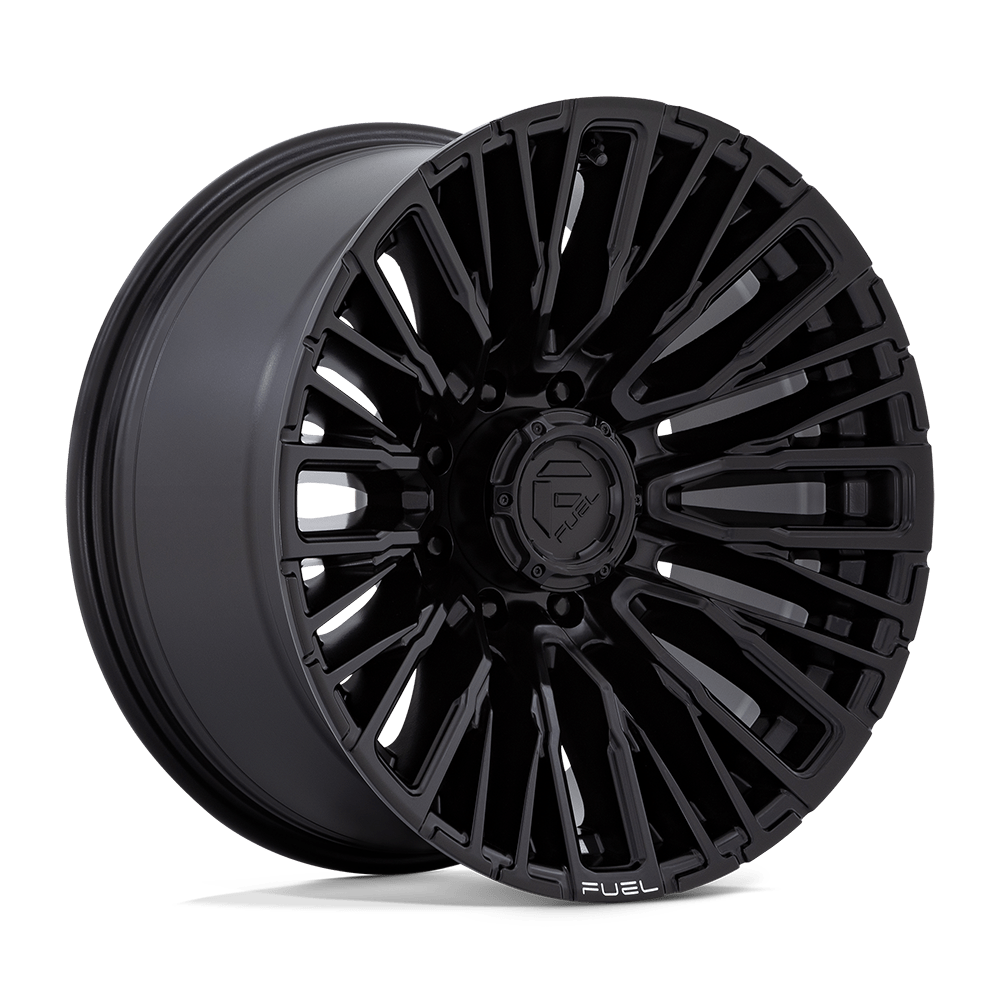20x10 Fuel Offroad Wheels D847 REBAR 8x180 -18 offset 124.2 hub BLACK - D84720001847
