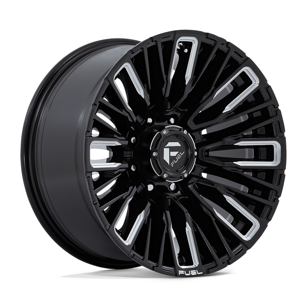 20x10 Fuel Offroad Wheels D849 REBAR 8x170 -18 offset 125.1 hub BLACK - D84920001747