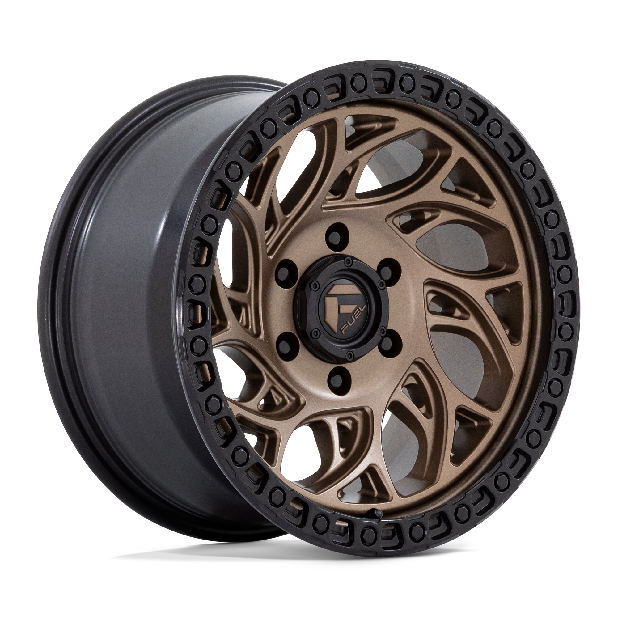 17x9 Fuel Offroad Wheels D841 RUNNER OR 6x139.7 -12 offset 106.1 hub BRONZE - D84117908445