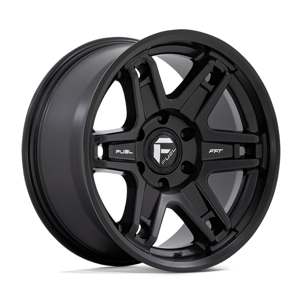 18x8.5 Fuel Offroad Wheels D836 SLAYER 6x139.7 -15 offset 106.1 hub BLACK - D83618858442