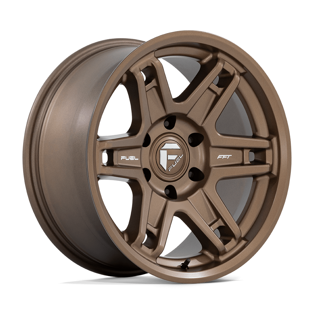 18x8.5 Fuel Offroad Wheels D837 SLAYER 6x139.7 -15 offset 106.1 hub BRONZE - D83718858442
