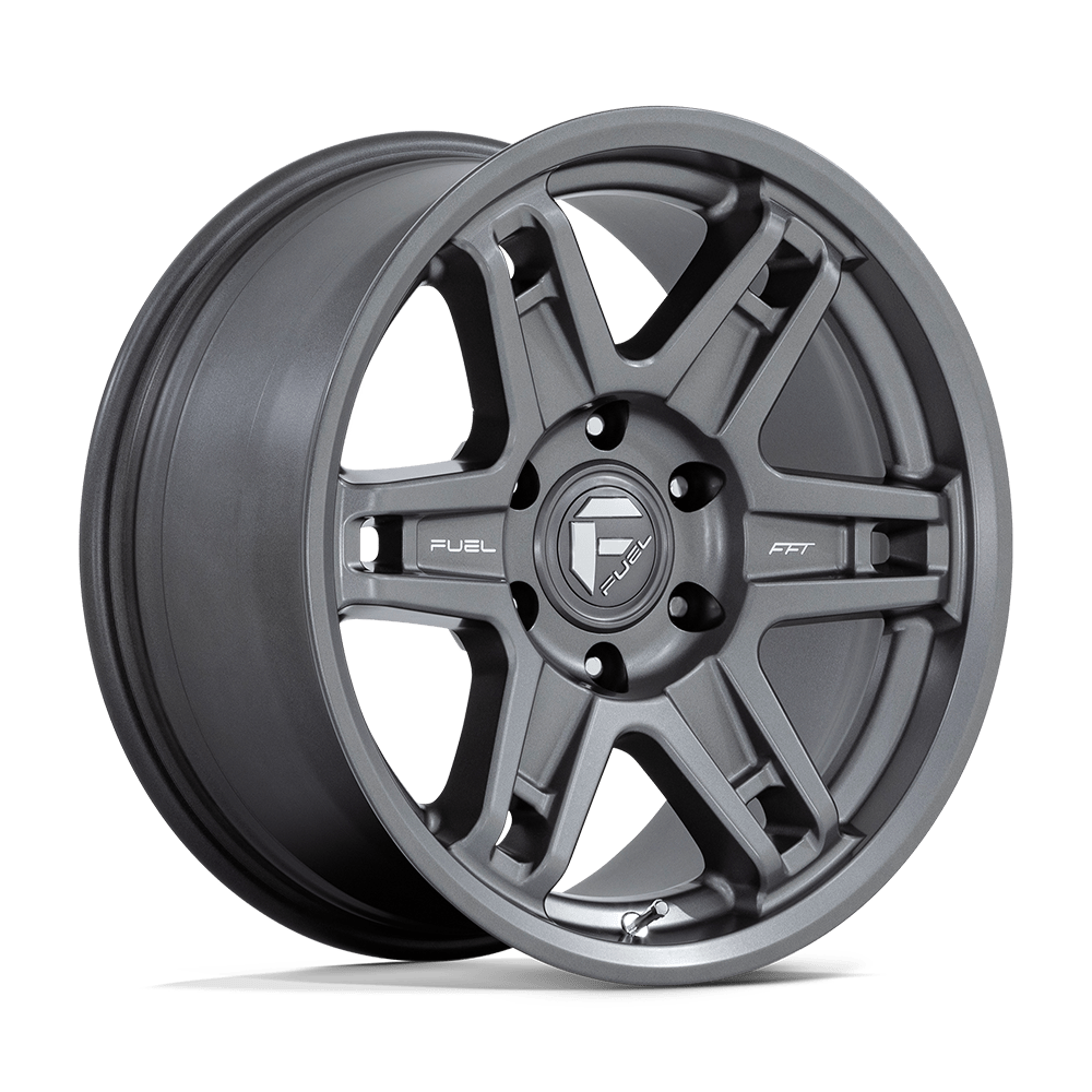 18x8.5 Fuel Offroad Wheels D838 SLAYER 6x139.7 1 offset 106.1 hub GRAY - D83818858447