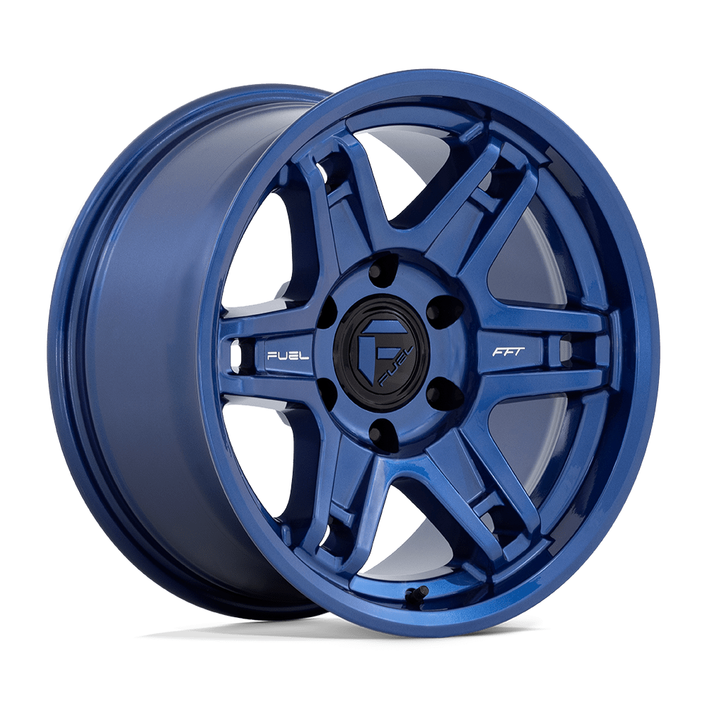 18x8.5 Fuel Offroad Wheels D839 SLAYER 5x127 -15 offset 71.5 hub BLUE - D83918857542