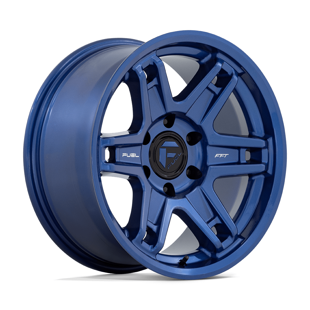 18x8.5 Fuel Offroad Wheels D839 SLAYER 6x139.7 -15 offset 106.1 hub BLUE - D83918858442