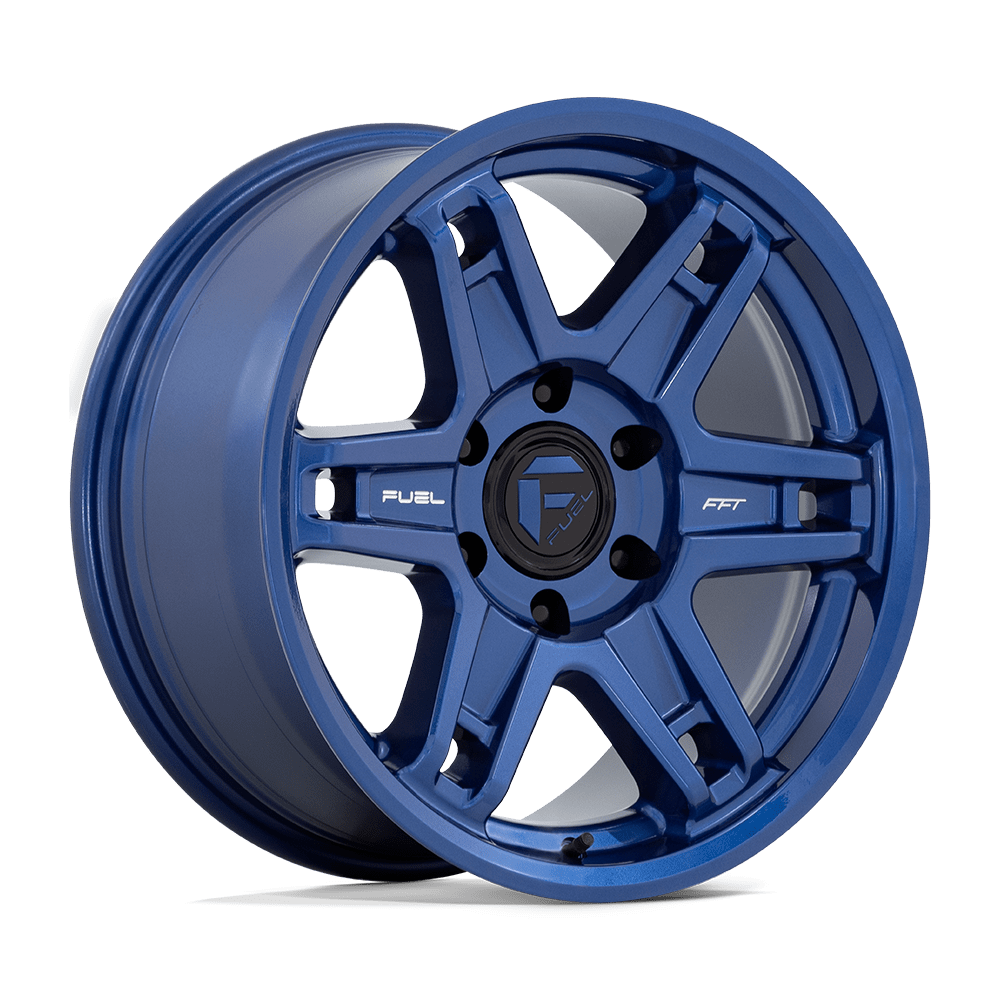 18x8.5 Fuel Offroad Wheels D839 SLAYER 6x135 1 offset 87.1 hub BLUE - D83918858947