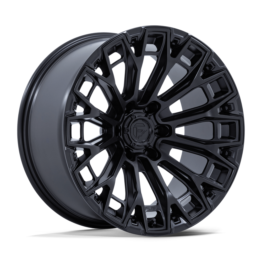 20x10 Fuel Offroad Wheels FC882 TRAX 8x180 -18 offset 124.2 hub BLACK - FC882MX20108818N