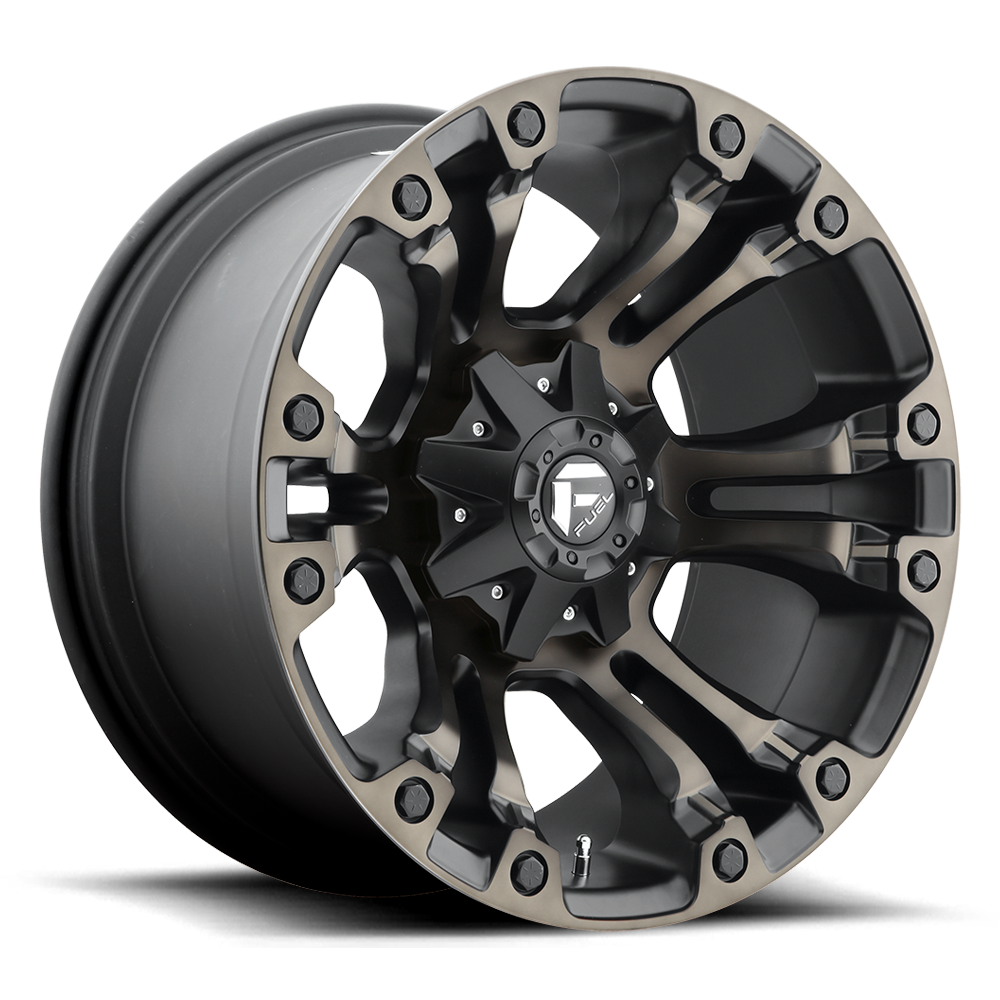 20x9 Fuel Offroad Wheels D569 VAPOR 5x114.3/5x120 35 offset 72.56 hub BLACK - D56920905263A