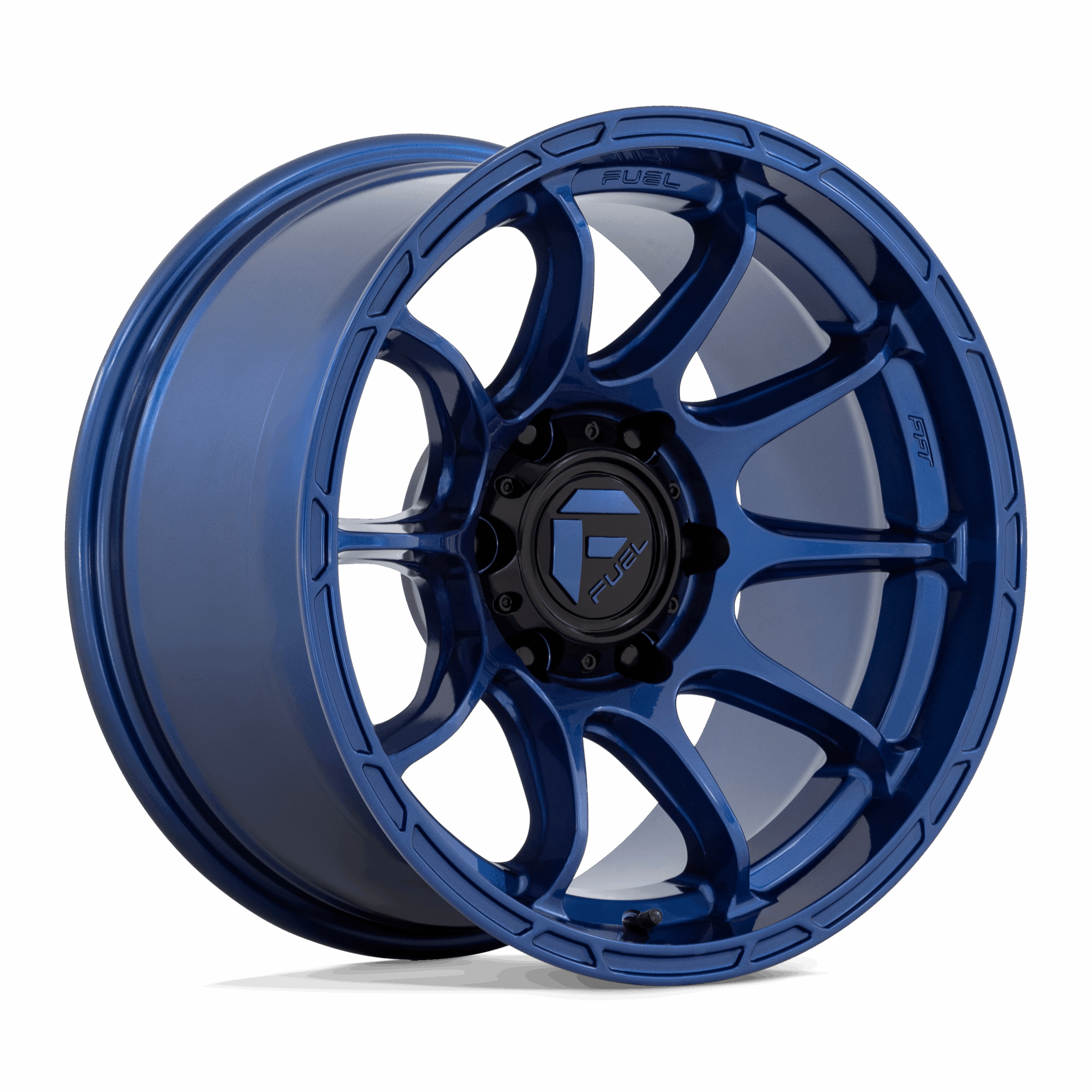 17x9 Fuel Offroad Wheels D794 VARIANT 6x139.7 -12 offset 106.1 hub BLUE - D79417908445