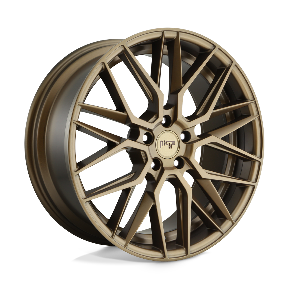 19x8.5 Niche Wheels M191 GAMMA 5x108 40 offset 72.56 hub BRONZE - M191198531+40
