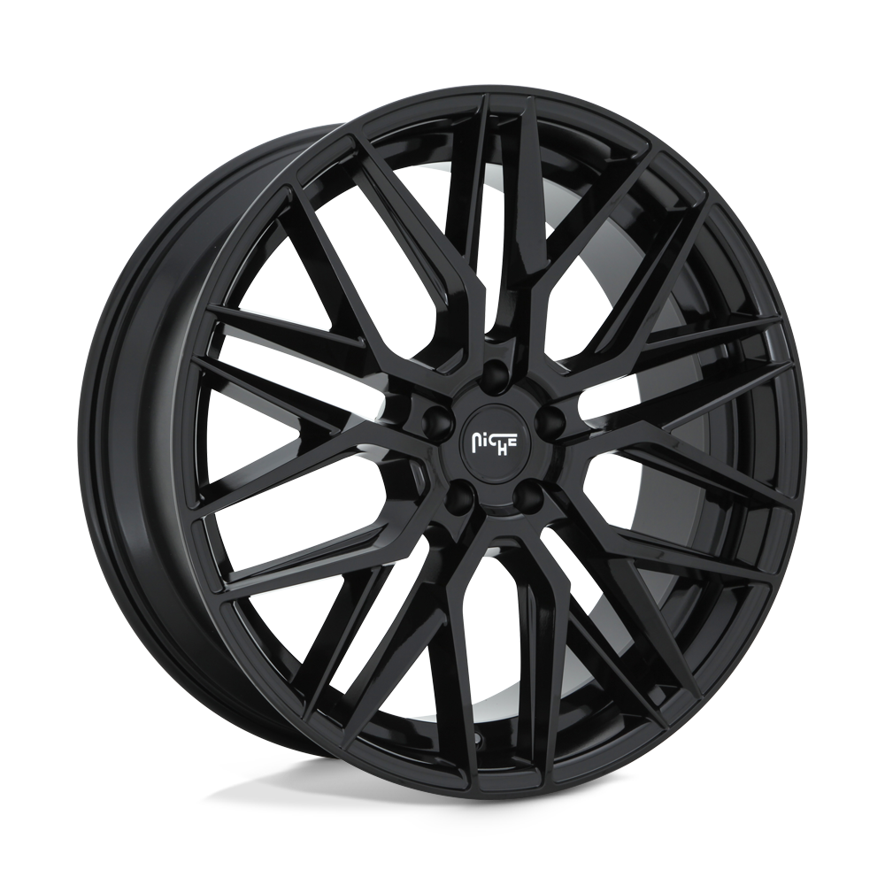 19x9.5 Niche Wheels M224 GAMMA 5x120 35 offset 72.56 hub BLACK - M224199521+35