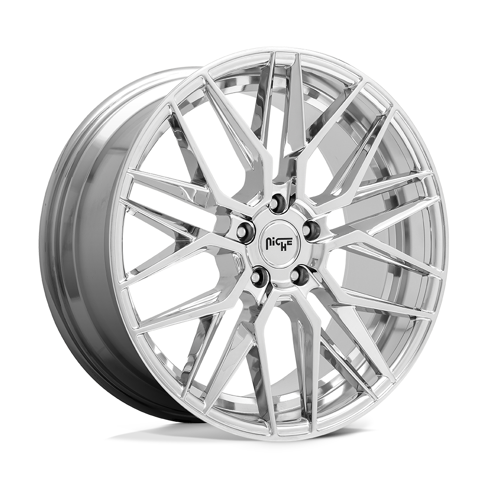 18x8 Niche Wheels M249 GAMMA 5x120 40 offset 72.56 hub CHROME - M249188021+40